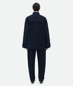 Bonded Wool And Cotton Jacket