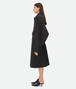 Bonded Wool Cotton Coat