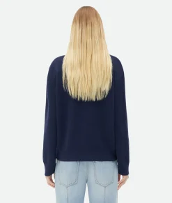 Cashmere Cardigan With Knot Buttons