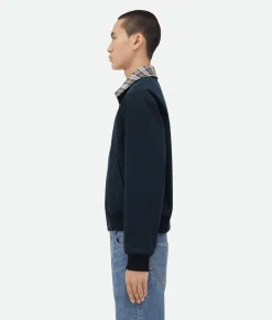 Checked Cotton Blouson