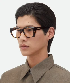 Classic Acetate Square Eyeglasses