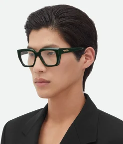 Classic Acetate Square Eyeglasses