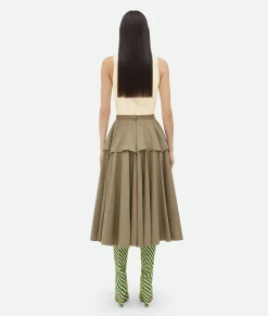 Compact Cotton Skirt