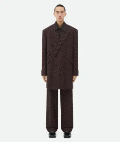 Cotton And Silk Stripe Shirt