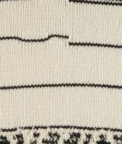 Cotton And Wool Textured Jumper