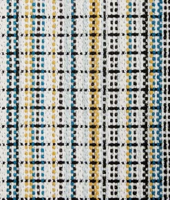 Cotton Check Wrapped Skirt