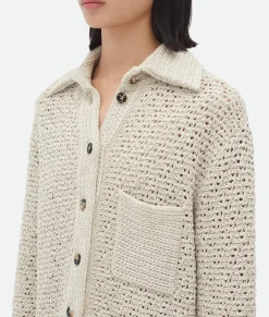 Cotton Crochet Shirt