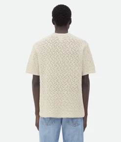 Cotton Crochet T-Shirt