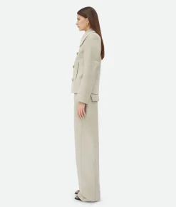 Cotton Gabardine Caban