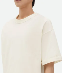 Cotton Jersey T-Shirt With Label