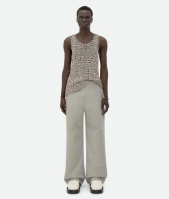 Cotton Net Sailor Tank Top