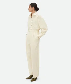 Cotton Poplin Trousers