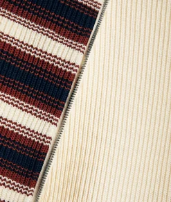 Cotton Striped Cardigan