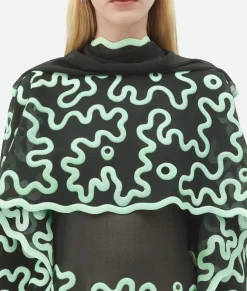 Cotton Top With Silicone Motif