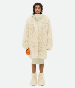 Curly Shearling Coat