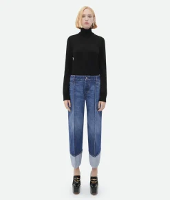 Curved Shape Denim