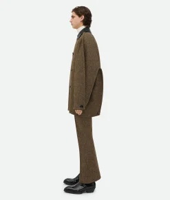 Double Compact Cotton Frise Coat