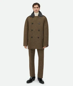 Double Compact Cotton Frise Coat