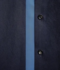 Double Layer Cotton And Viscose Shirt