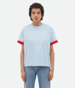 Double Layer Cotton T-Shirt