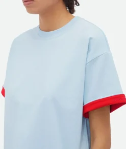 Double Layer Cotton T-Shirt