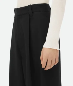 Dry Mouline Wool Trousers