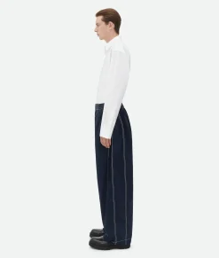 Elasticated Tech Nylon Trousers