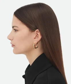 Ellipse Hoop Earrings