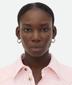 Ellipse Hoop Earrings