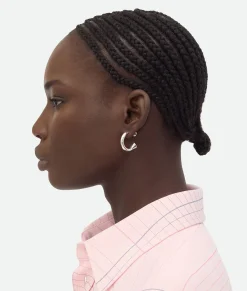 Ellipse Hoop Earrings