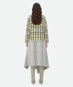 Embroidered Cotton Check Jumper