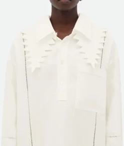 English Embroidery Linen Dress