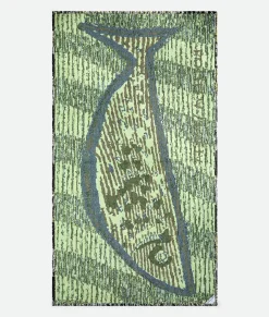 Fish Jacquard Beach Towel