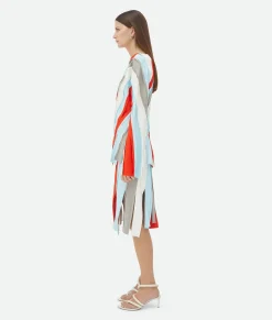 Fluid Viscose Stripe Top