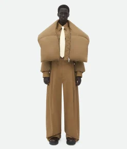 Frosted Poplin Puffer Jacket