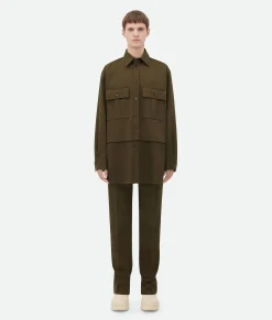 Grain De Poudre Double Layer Shirt