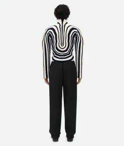 Graphic Cotton Rib Jumper