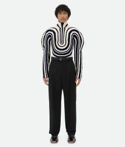 Graphic Cotton Rib Jumper