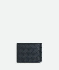 Intrecciato Bill Clip Wallet
