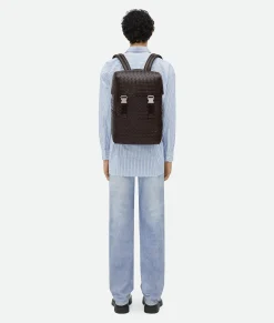 Intrecciato Flap Backpack