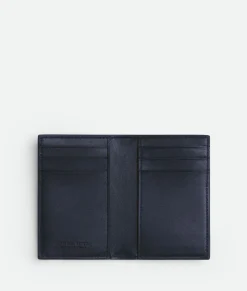 Intrecciato Flap Card Case