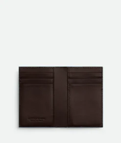 Intrecciato Flap Card Case