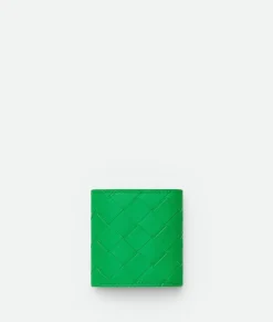 Intrecciato Folded Coin Purse
