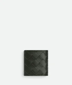 Intrecciato Folded Coin Purse