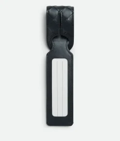 Intrecciato Long Tag Holder