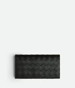 Intrecciato Long Wallet With Coin Purse