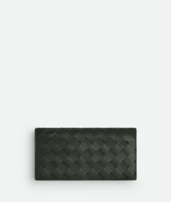Intrecciato Long Wallet With Coin Purse