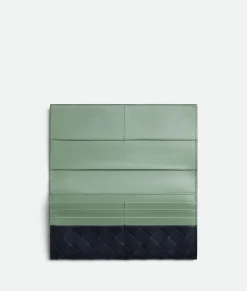 Intrecciato Long Wallet With Coin Purse
