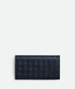 Intrecciato Long Wallet With Coin Purse