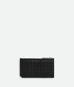 Intrecciato Piccolo Zipped Card Case